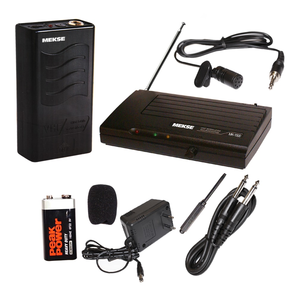 Micrófono Inalambrico de solapa Mekse MK-15002