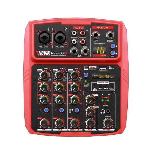 Consola mixer Novik i06BT 2