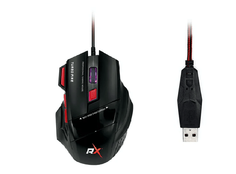 Mouse gamer ReptileX RX0006 0