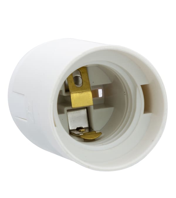 Porta lampara Philco E27 simple blanco 0