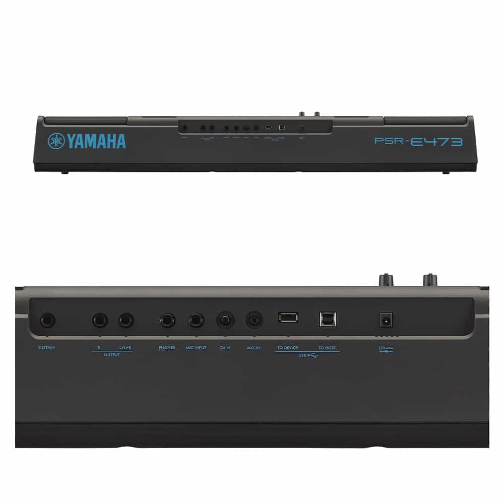 Teclado Yamaha PSR-E473 Digital Portátil 61 Teclas4