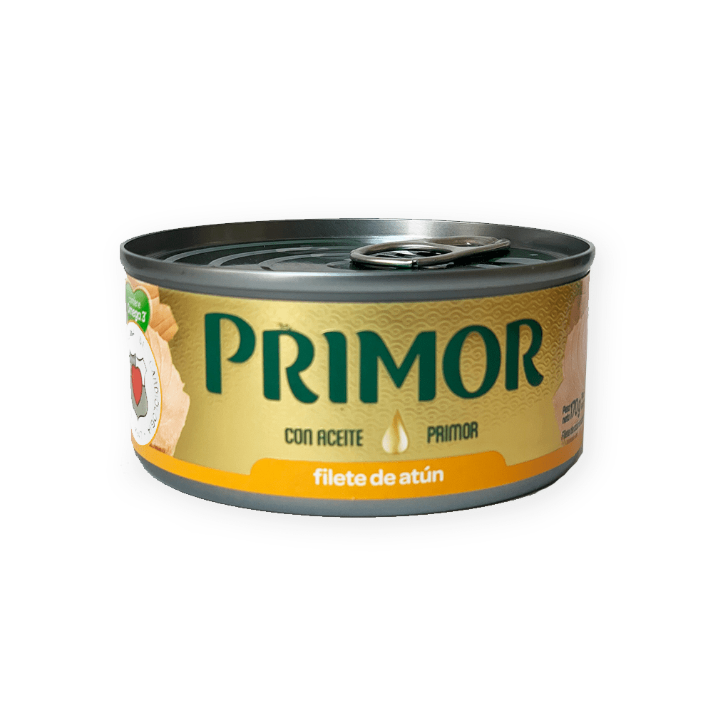 ATUN PRIMOR FILETE DE ATUN CON ACEITE PRIMOR 140G