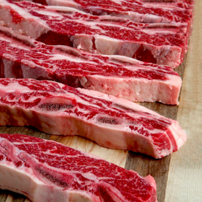 Asado de tira con hueso Angus Golden Prime Beef