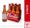 Budweiser Cerveza Original Six Pack Vidrio (6x343 ml)1