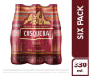 Cusqueña Cerveza Red Lager Six Pack Vidrio (6 x 330 ml)1