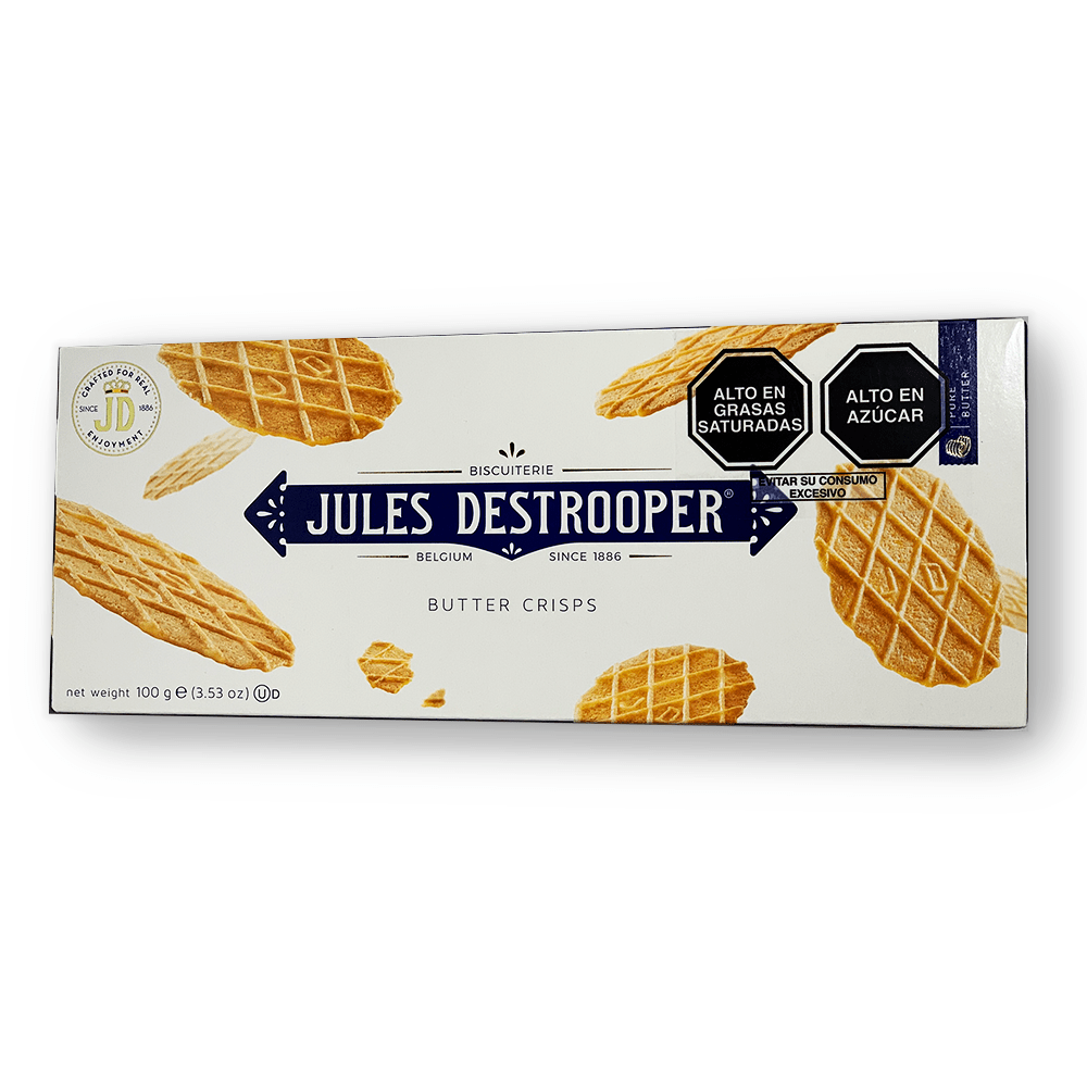 Jules Destrooper Belgian butter crisps Klikame