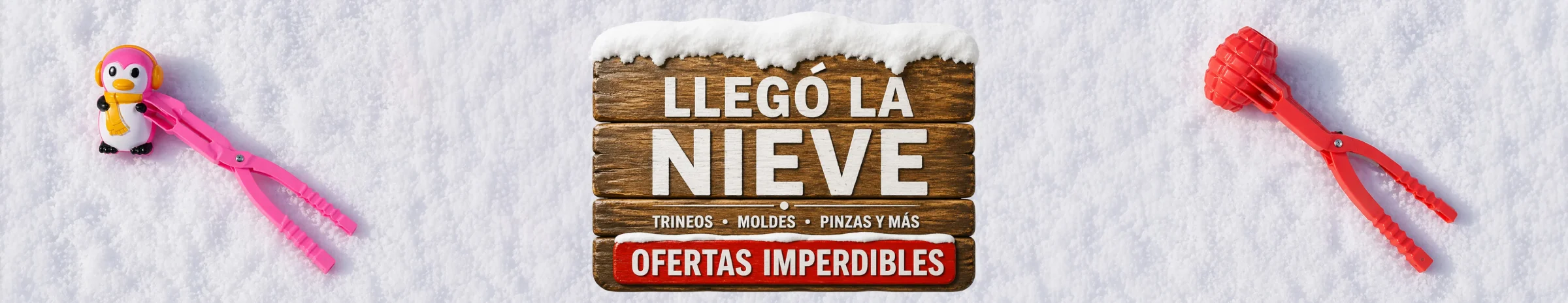 Llegó la nieve