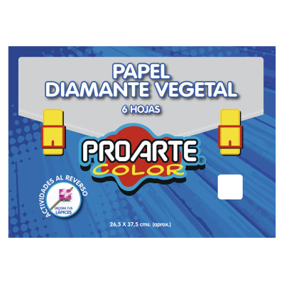 PAPEL DIAMANTE 90/95 6 HJS. 26,5X37,51