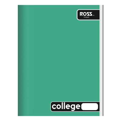 CUADERNO COLLEGE DISEÑO LISO CROQUIS 80 HOJAS | 10 UNID1