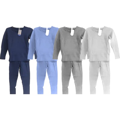 CONJUNTO PIJAMA DE NIÑO CON POLAR COLORES SURTIDOS TALLAS 13-14 15-16 S-M | 12 UNID1