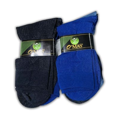 CALCETINES DE HOMBRE CON DISEÑO ROMBOS | 12 UNID1