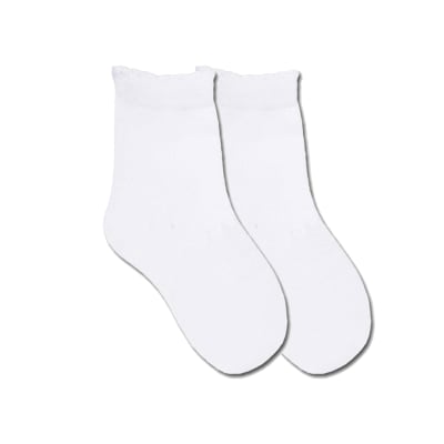 CALCETINES ESCOLAR CORTO BLANCO TALLA 06| 12 UNID1