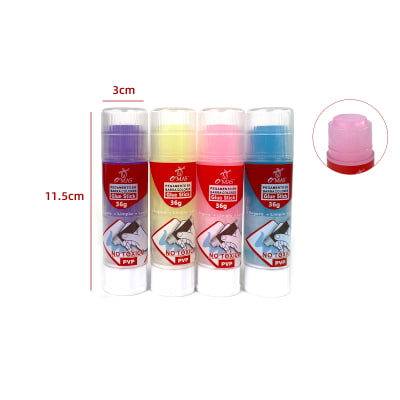 PEGAMENTO EN BARRA CON COLOR 36G 11.5CM | 12 UNID1