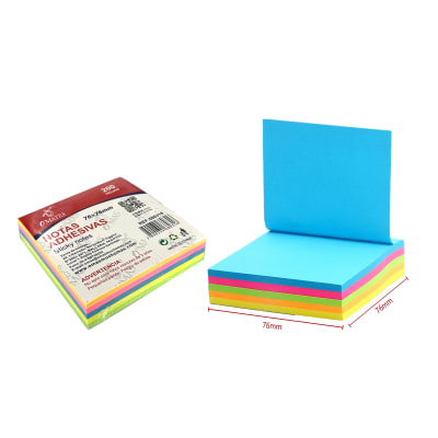 NOTA ADHESIVAS CUADRADO 76X76MM 200 HOJAS1