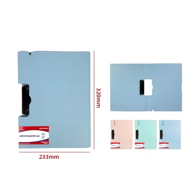 ARCHIVADOR COLOR LISO A4 32X23CM | 24 UNID1