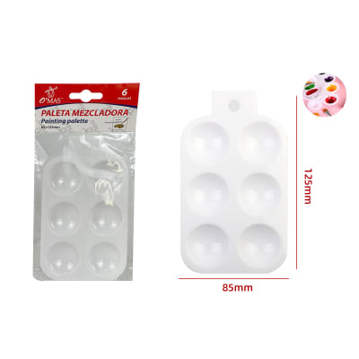 PALETA MEZCLADOR DE PINTURAS 12.5X8.5CM 1