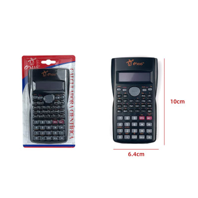 CALCULADORA CIENTIFÍCA PLASTICO  10X6.4CM | 12 UNID1