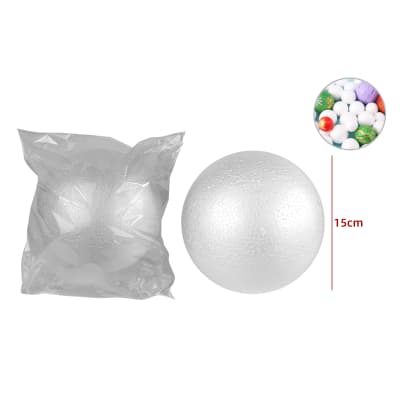 PELOTA PLUMAVIT BLANCA 15CM 1PCS1