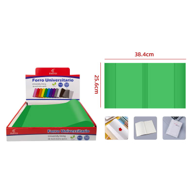 Forro college 38.4x25.6 verde1