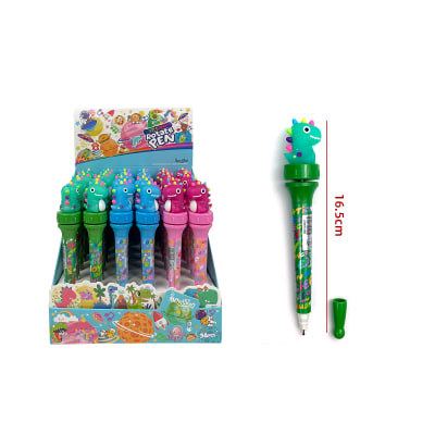 LAPIZ DISEÑOS DINOSAURIO 16.5CM1
