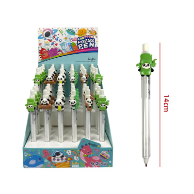 LAPIZ DISEÑOS PANDA 14CM1