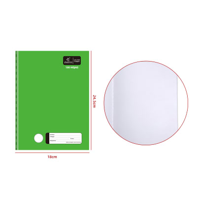 CUADERNO COLLEGE CROQUIS VERDE 100HJS 1