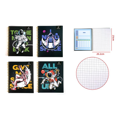 CUADERNO UNIVERSITARIO SPACE 100HJS1