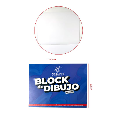 BLOCK DE DIBUJO LICEO 601