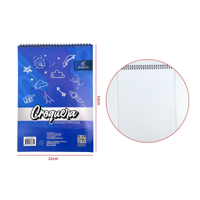 CROQUERA OFICIO 32X22CM 1