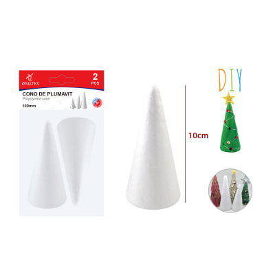 CONO DE PLUMAVIT 10CM 2PCS1