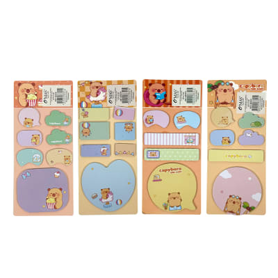 STICKER DISEÑO CAPIBARA 17 HJS 19X8.2CM1