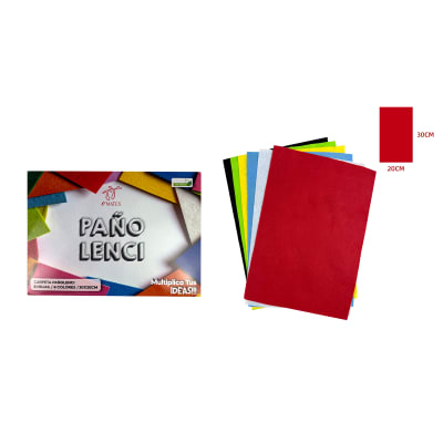CARPETA PAÑOLENCI  6 PLIEGOS 6 COLORES  30X20CM1