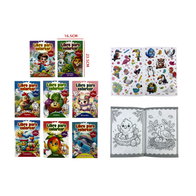 LIBRO PARA COLOREAR 16.5X23.5CM1