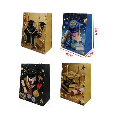BOLSA DE REGALO GRADUACION 18X10X23CM1