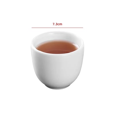 BOWL BLANCO LISO CERAMICA 7.3CM | 200 UNID1