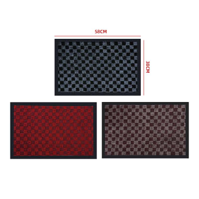 TAPETE EXTERIOR 50% POLIESTER 50% PVC 38*58 CM 51888131