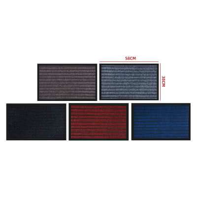 TAPETE EXTERIOR 50% POLIESTER 50% PVC 38*58 CM 51888201