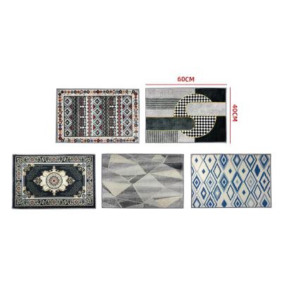 TAPETE DISEÑOS CASA 50% POLIESTER 50% TPR 40*60 CM1