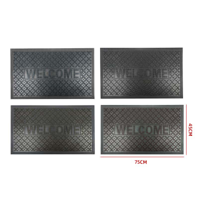 TAPETE EXTERIOR CASA 100% PVC 45X75 CM1