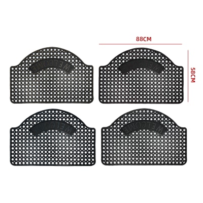 TAPETE EXTERIOR CASA 100% PVC 58*88 CM 51890631