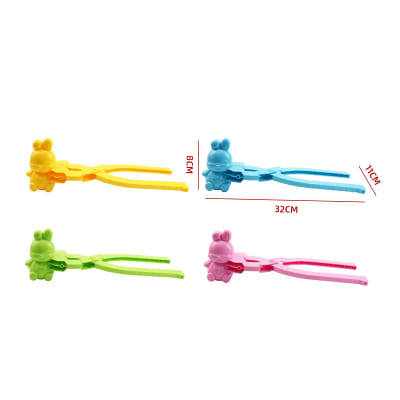 PINZA PARA BOLAS DE NIEVE CONEJO CHICO 32X11X81