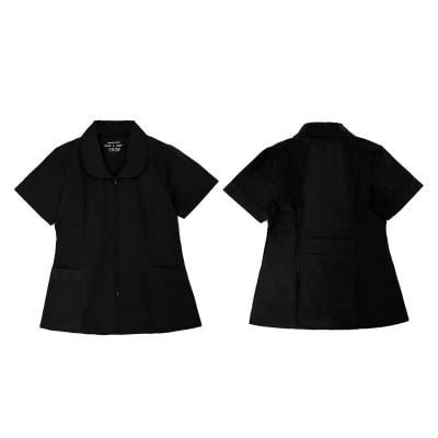 DELANTAL CORTO ASESORA DEL HOGAR NEGRO ANTI FLUIDO S/M/L/XL/XXL1