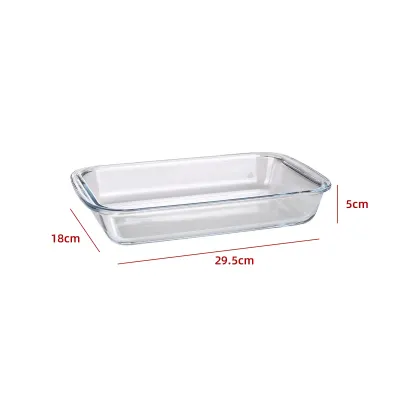 Contenedor hermético de vidrio para horno microonDas 370ml 14.5*10.4*4.7cm1