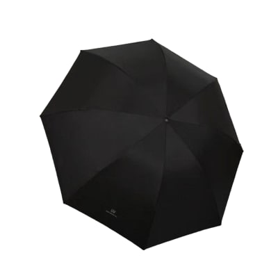 PARAGUAS PLEGABLE LISO COLOR NEGRO  55CM | 72 UNID1