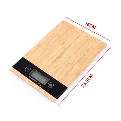 PESA COCINA BAMBU RECTANGULAR MAX 5 KG/PILAS1