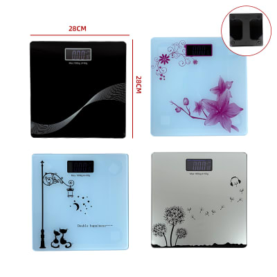 BASCULA PARA PESAR MAX 200 KG / PILA 28X28CM1