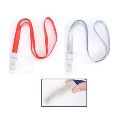 CORDON PORTA CREDENCIAL AZUL/ROJO 5.5X8.7 | 12 UNID1