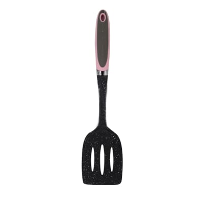 UTENSILIO ESPATULA CON ABERTURAS PLANA PLASTICA  | 12 UNID1