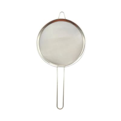 COLADOR ASAS ACERO INOXIDABLE PLATEADO 20CM | 12 UNID1