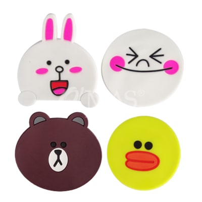 PORTAVASO PLASTICO 02 9CM1